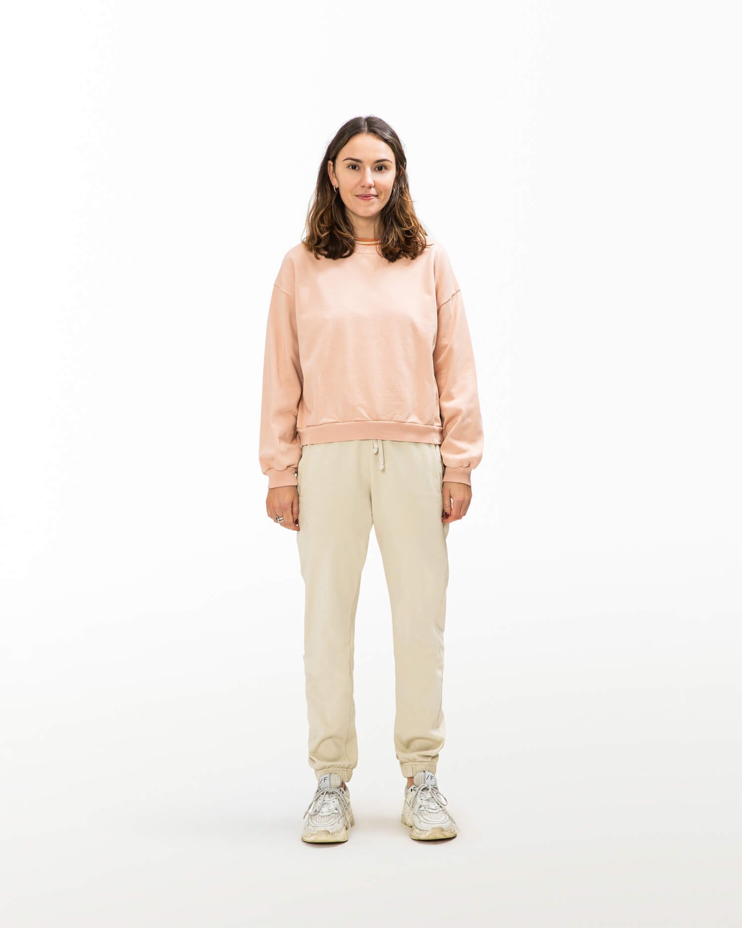 Rosa Sweatshirt aus Bio-Baumwolle von Matona