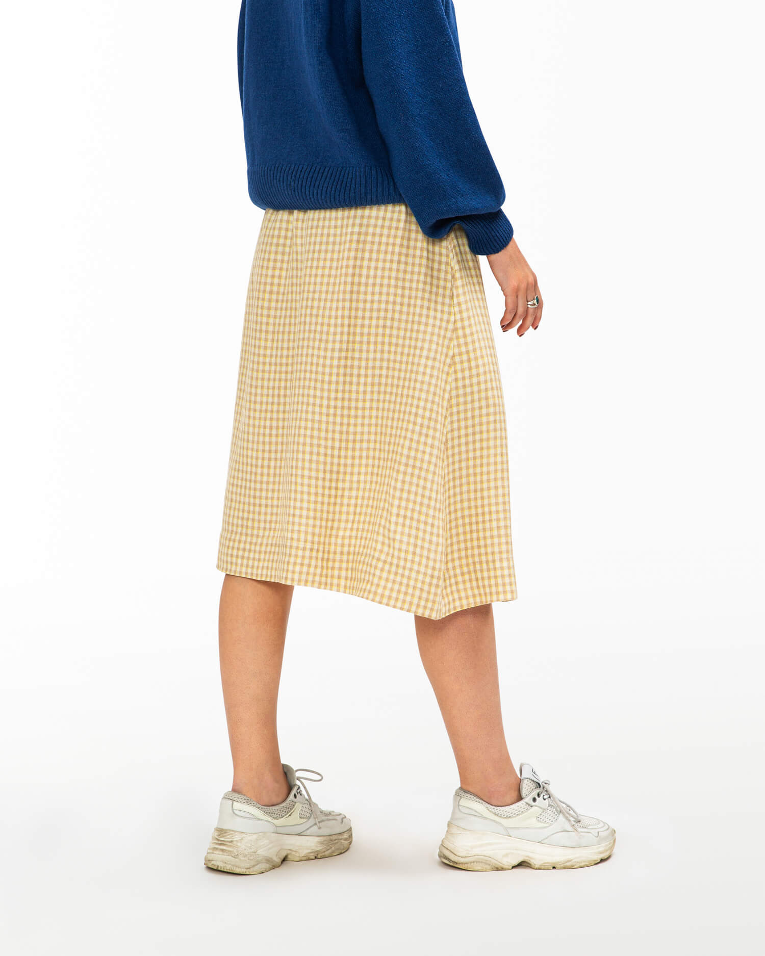 Midi Skirt Dijon Check