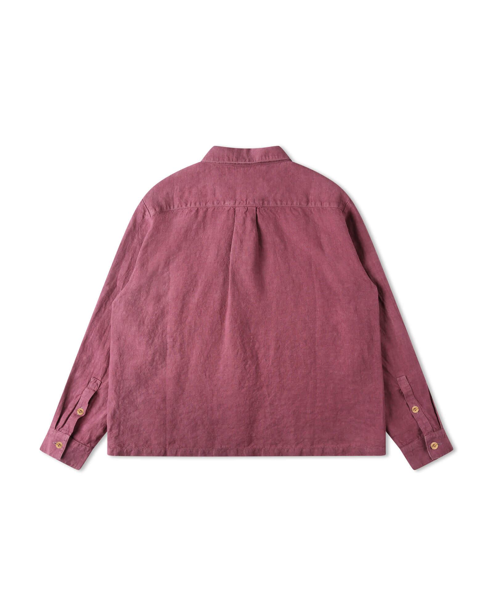 Pinke Bluse blackberry aus 100% Leinen von Matona