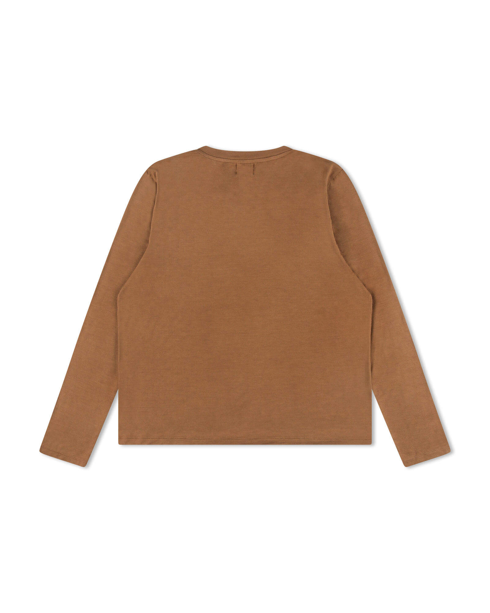 Hellbraunes Langarmshirt aus Modal von Matona