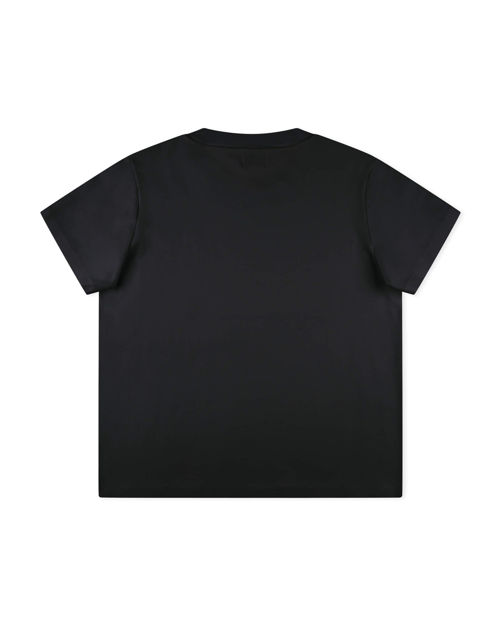 Schwarzes T-Shirt aus 100% Bio-Baumwolle von Matona