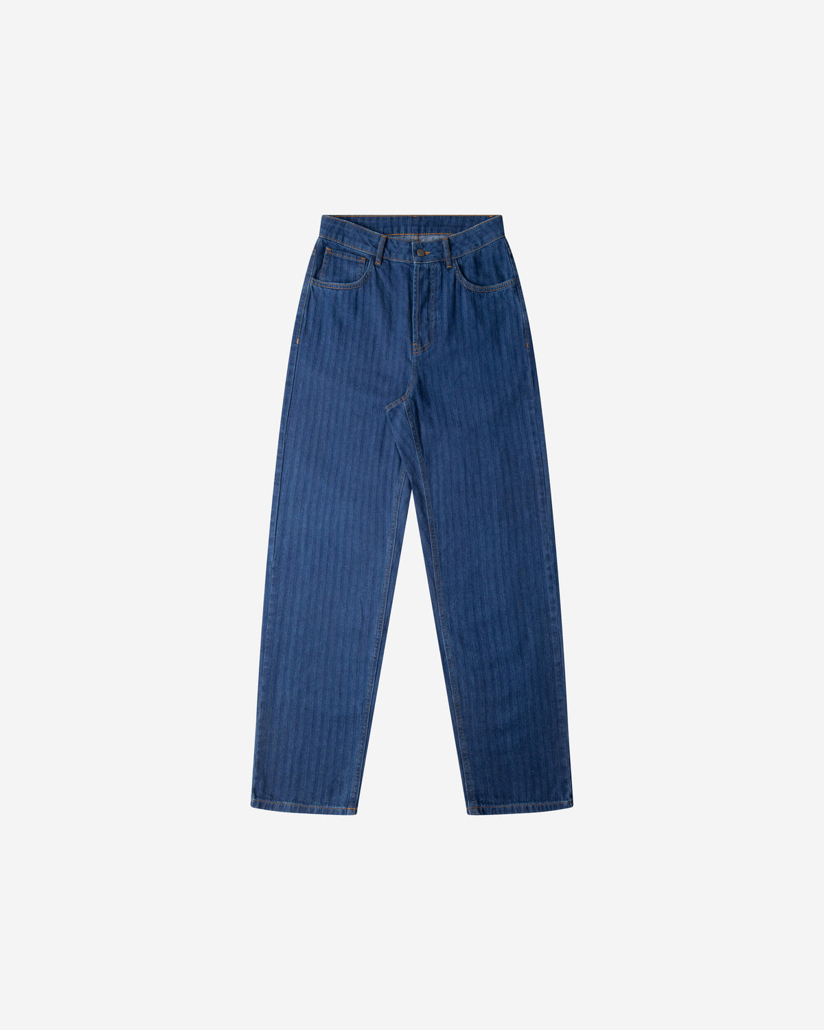 Blaue Hose Denim Tapered aus 100% Bio-Baumwolle von Matona