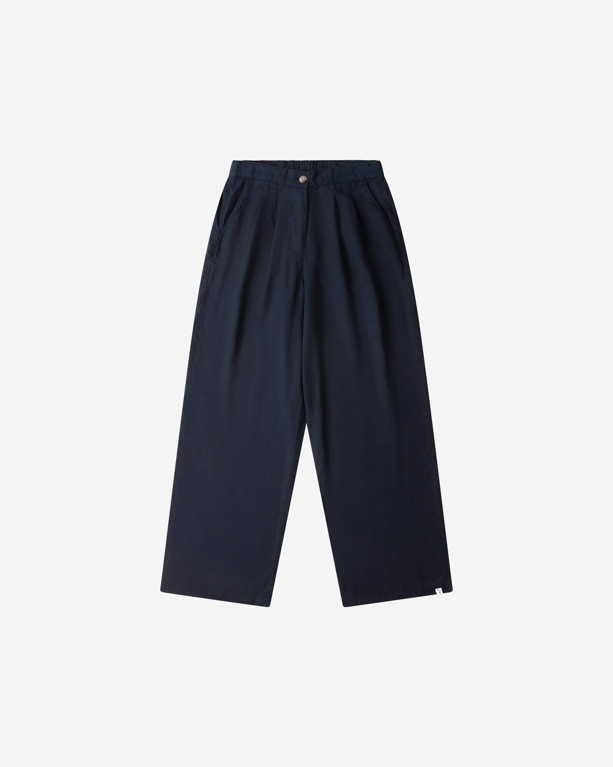 Blaue Hose Pleated aus 100% Tencel von Matona