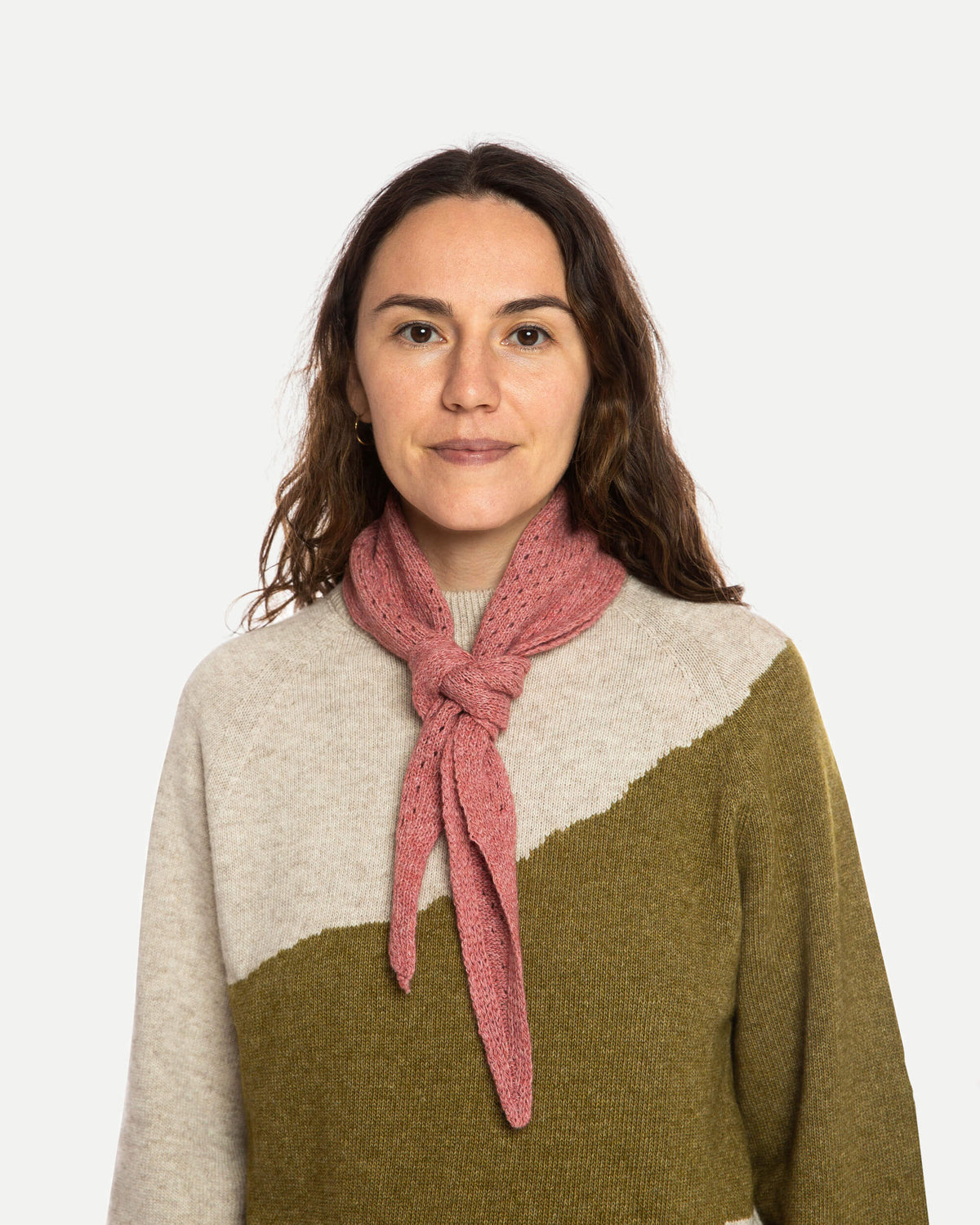 Rosa Bandana aus Bio-Wolle von Matona