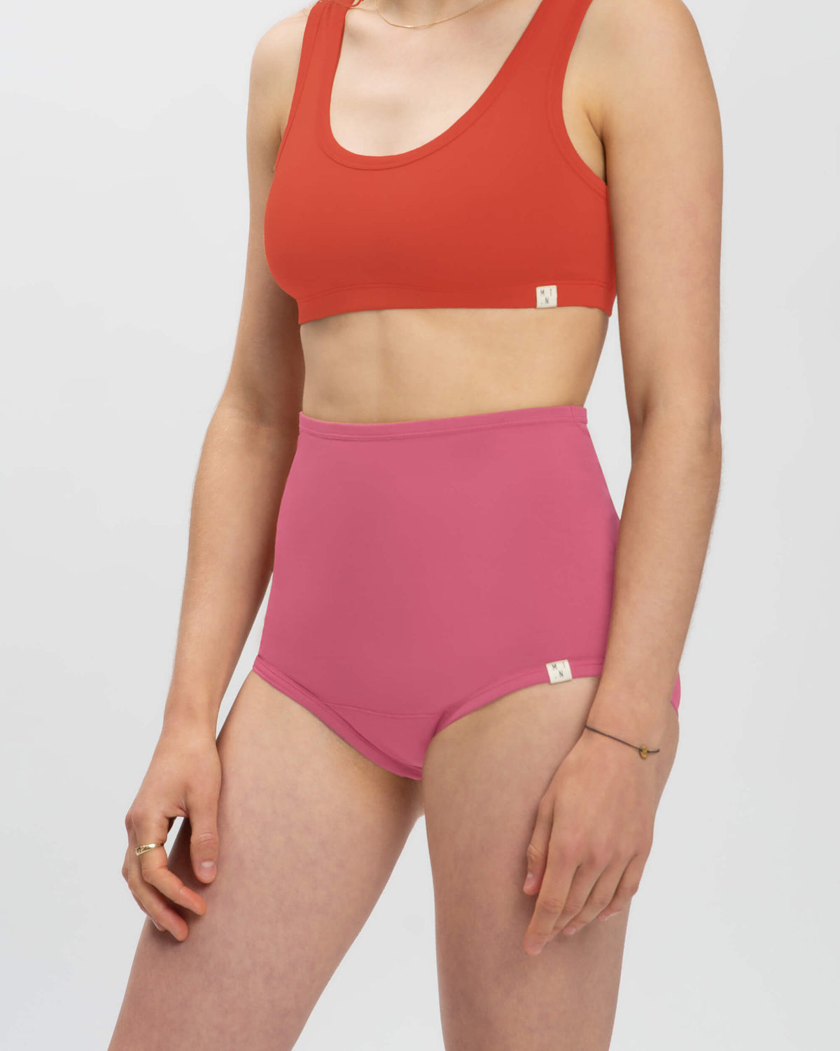 Rosa Unterhose Basic aus Bio-Baumwolle von Matona