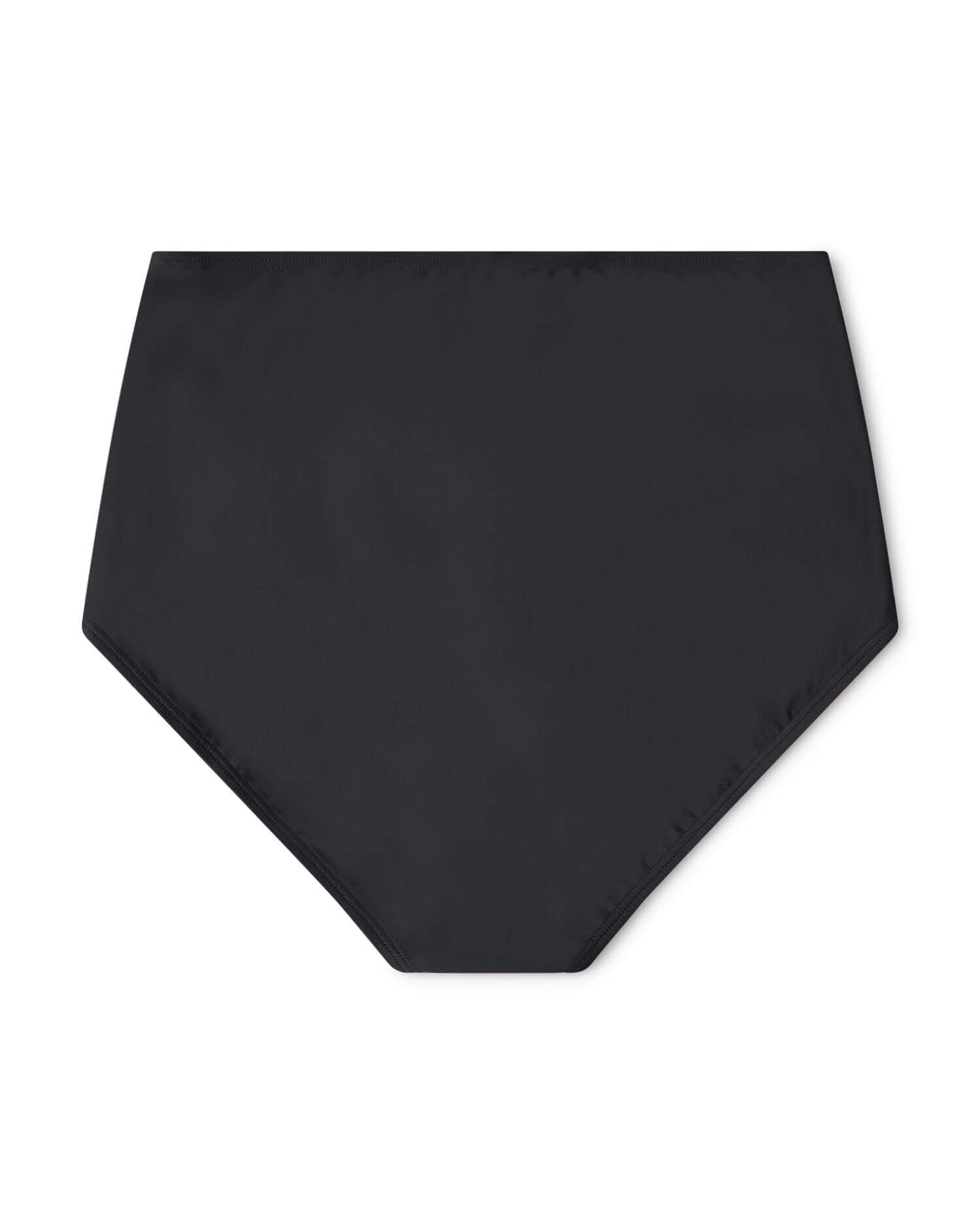Black bikini bottom made from recycled polyamide from Matona