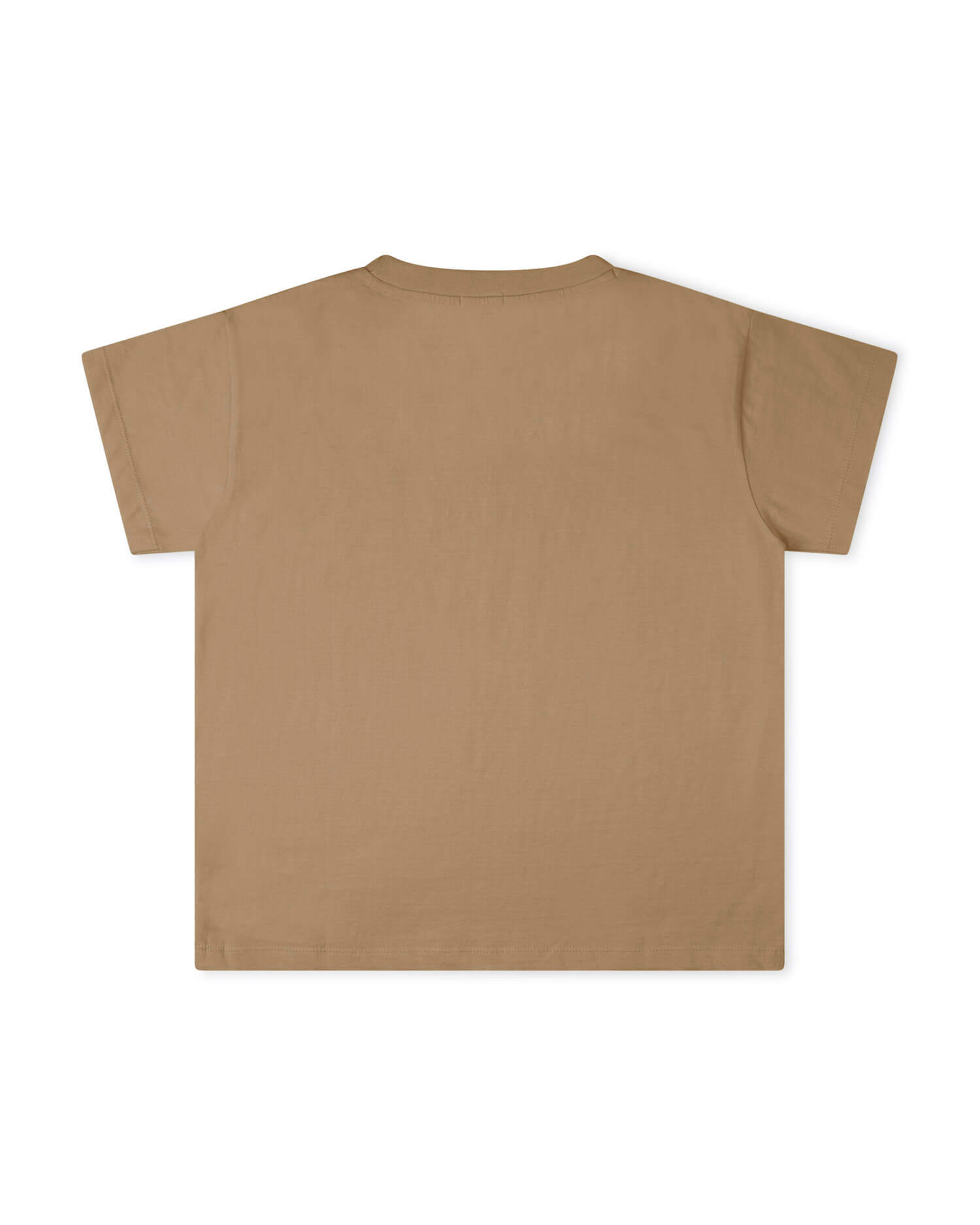 Light brown Essential T-shirt made from 100% organic cotton from Matona