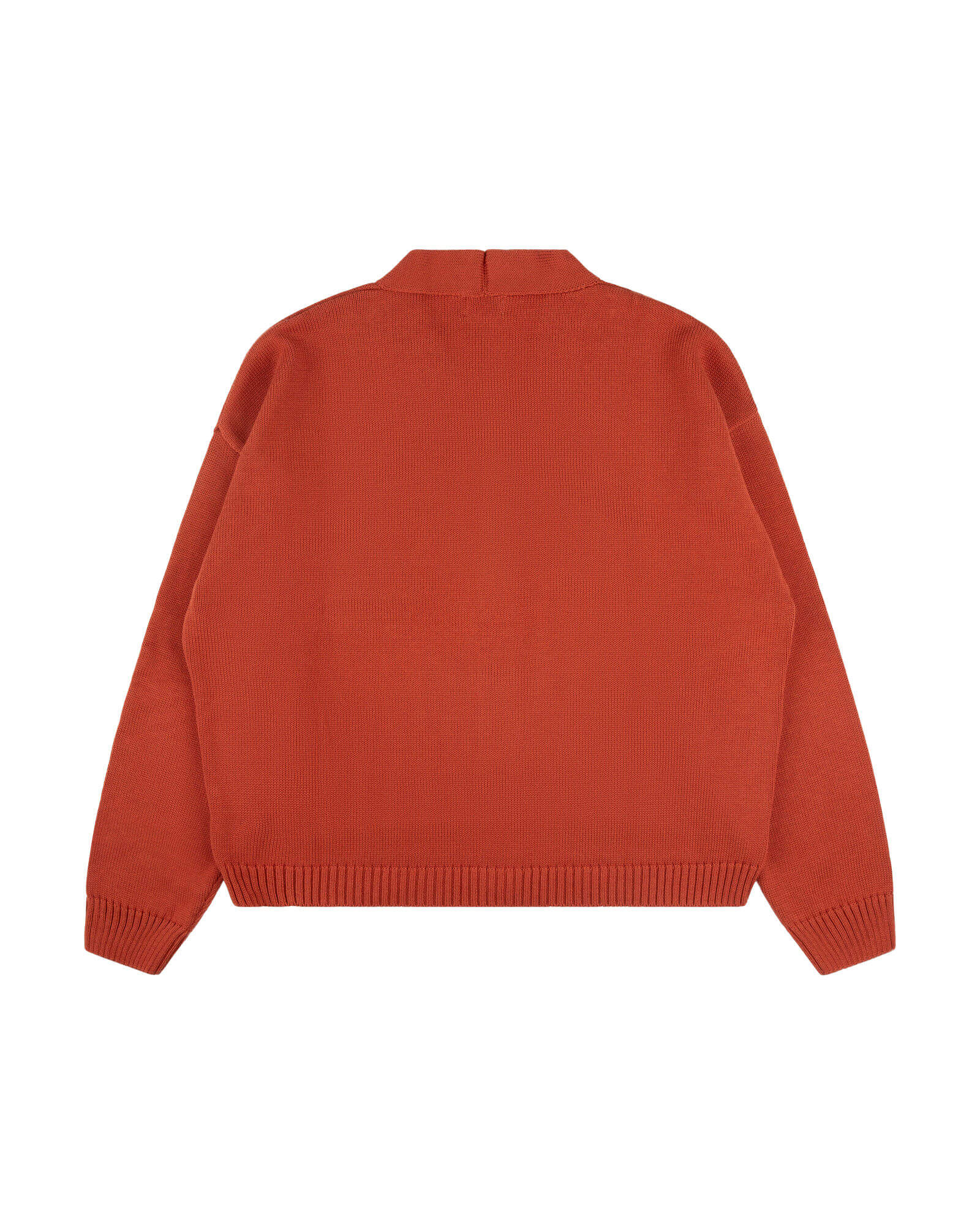 Roter Cardigan Magma aus 100% Bio-Baumwolle von Matona