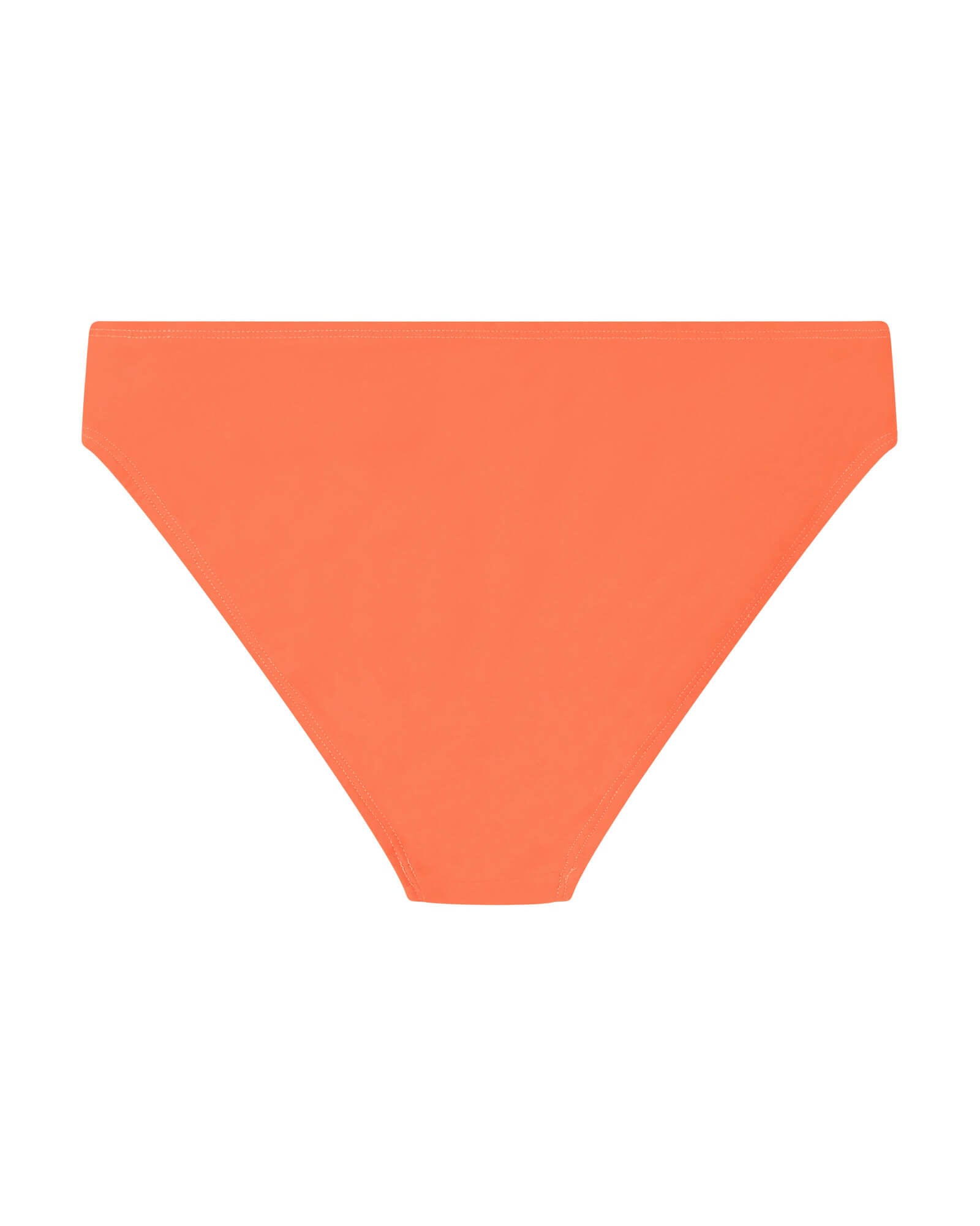Orange nylon bikini bottoms from Matona