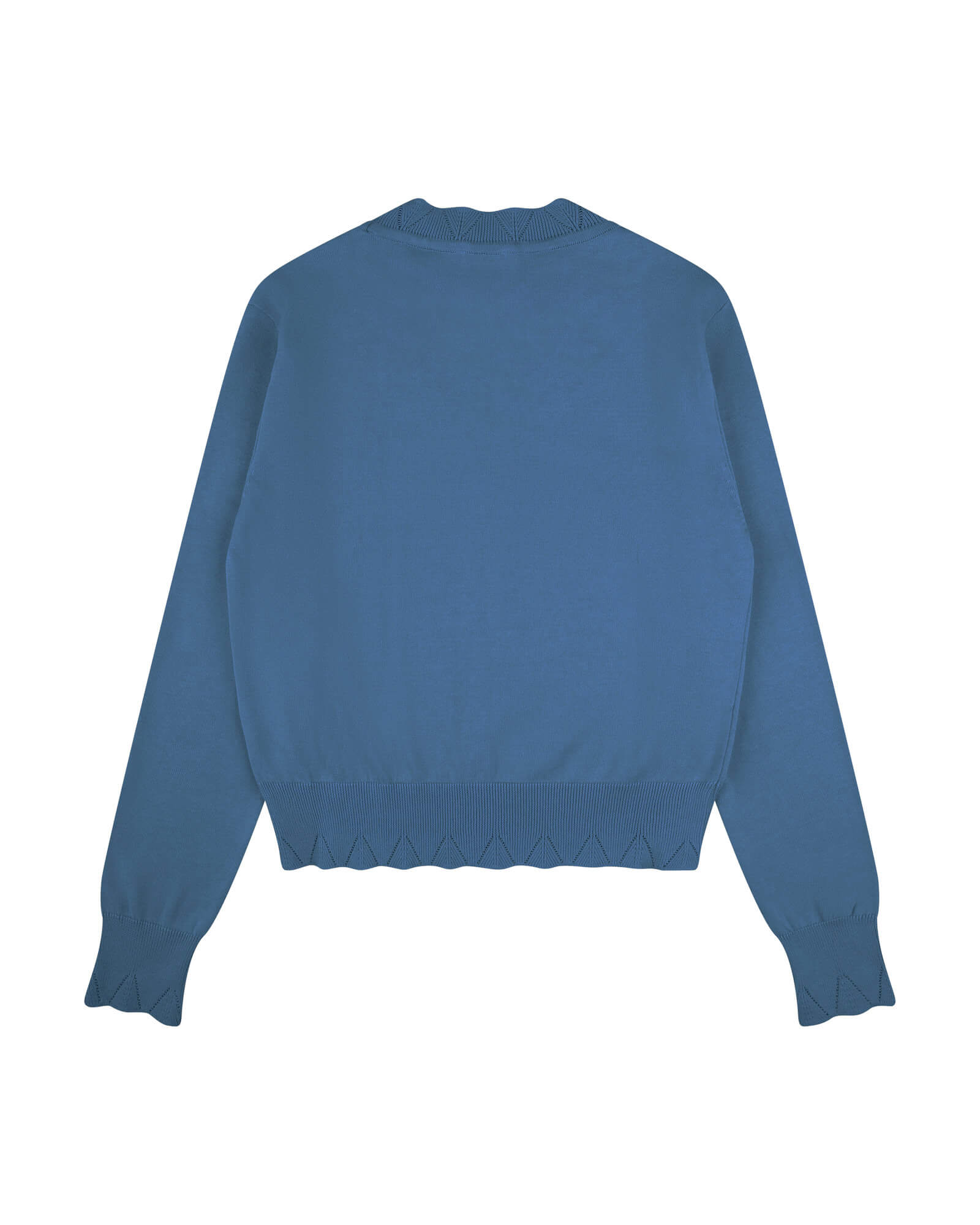 Blauer Sweater Flower aus 100% Baumwolle von Matona
