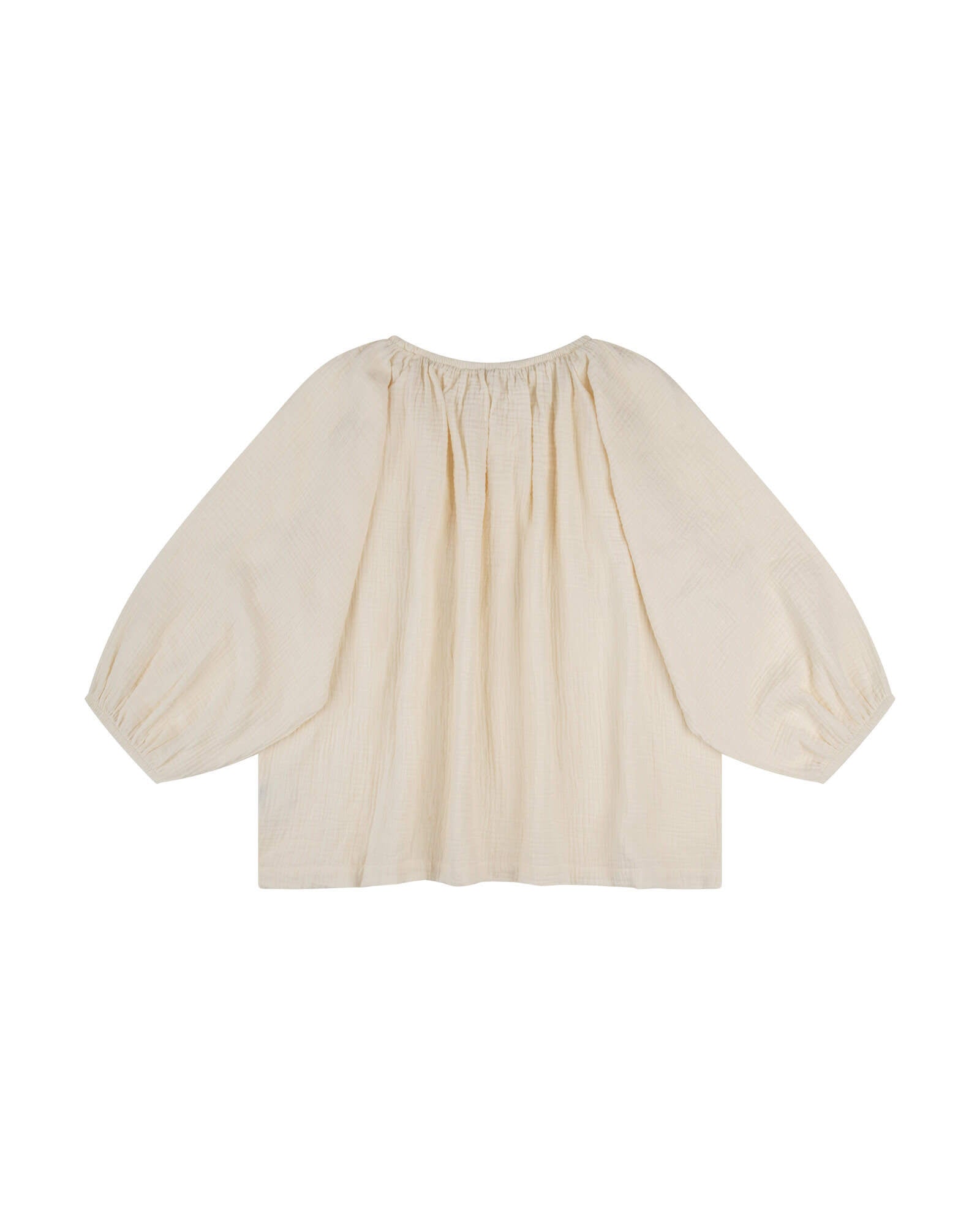 Chemisier écru en mousseline 100% coton de Matona