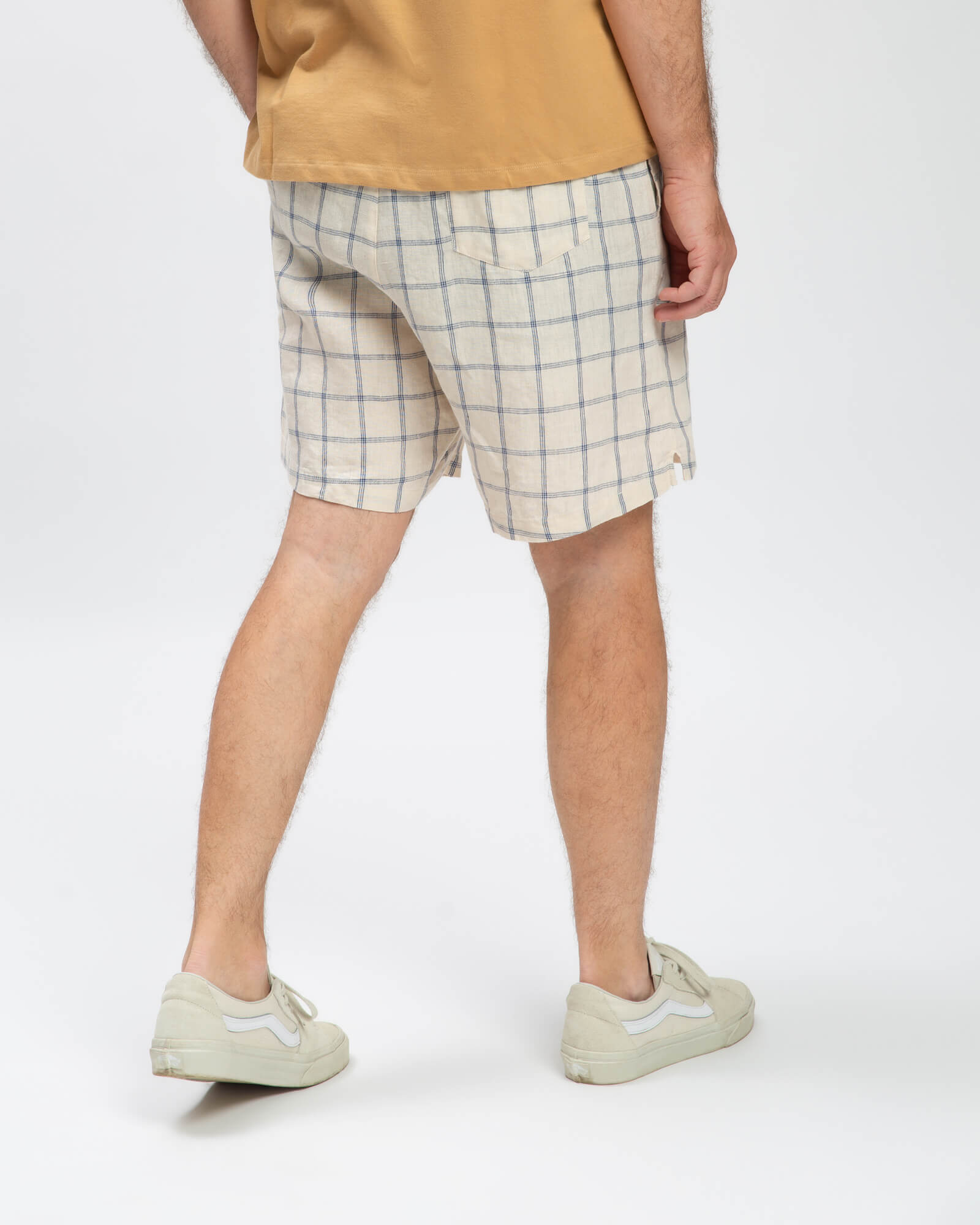 Weisse Shorts aus Leinen von Matona