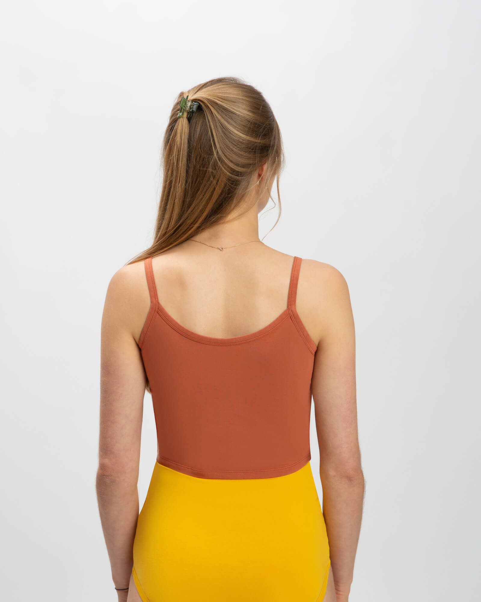 Top orange Savanna en coton bio de Matona