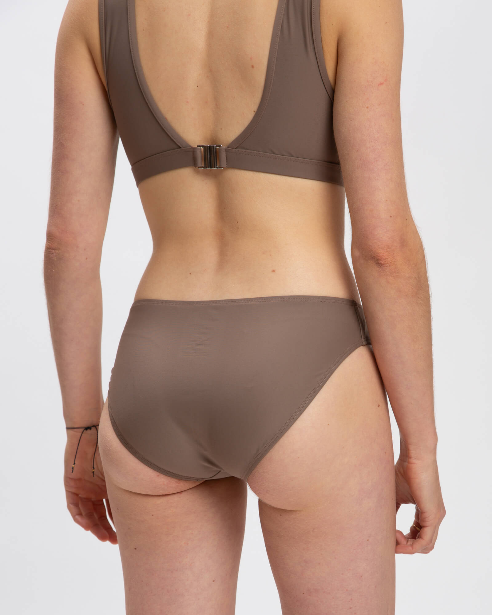 Brown nylon bikini by Matona