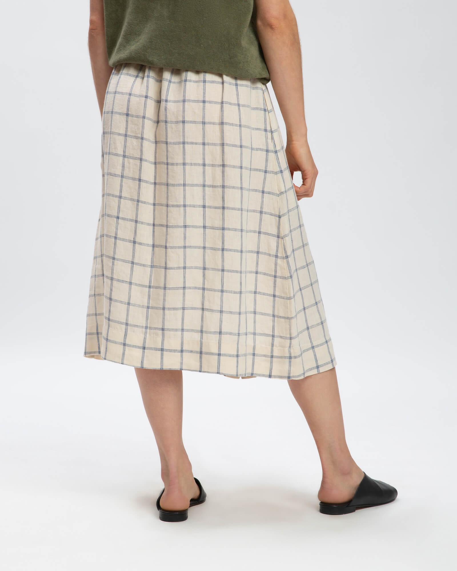 Karierter Midi Rock von Matona