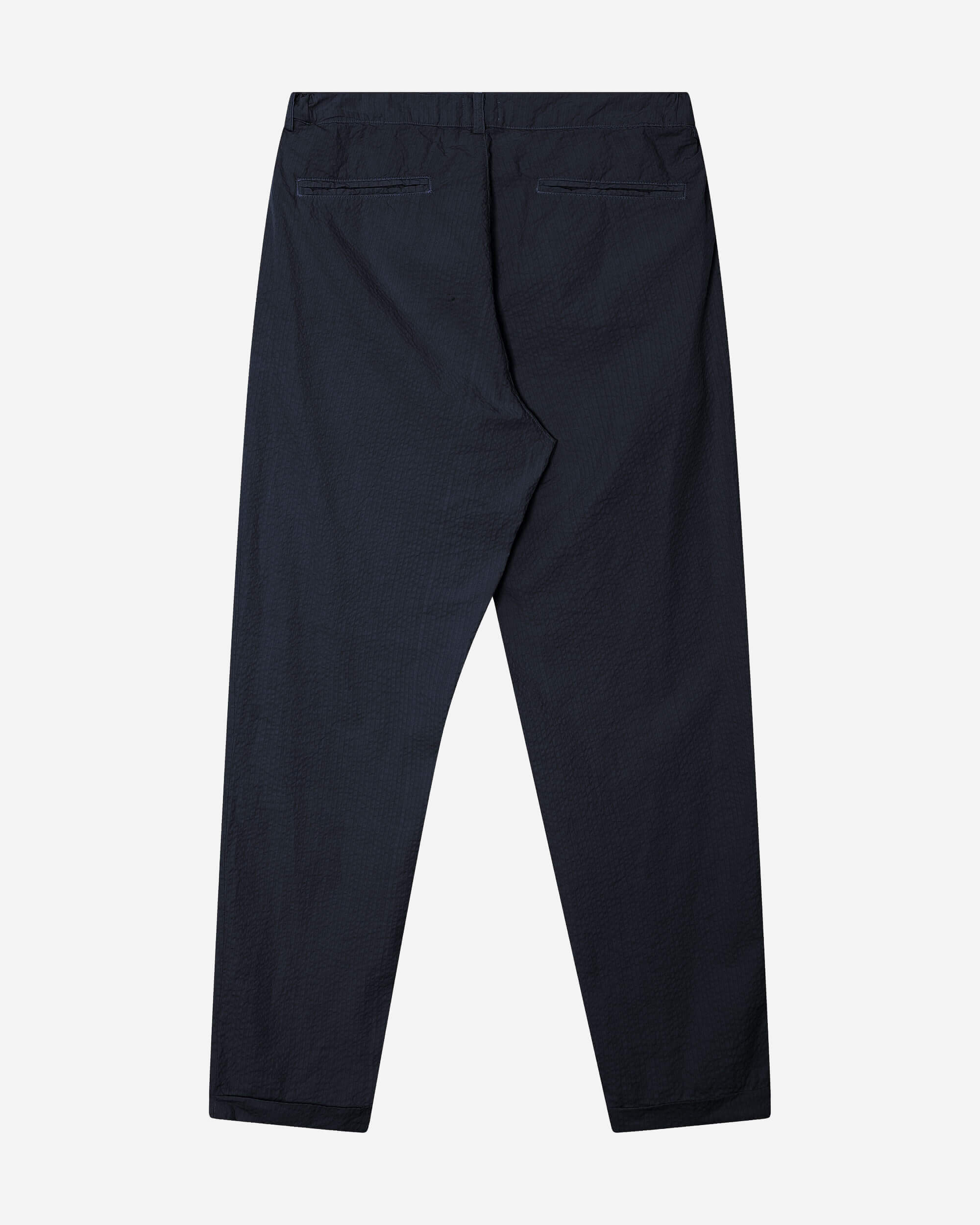Pantalon bleu foncé en coton 100 % biologique de la marque Matona