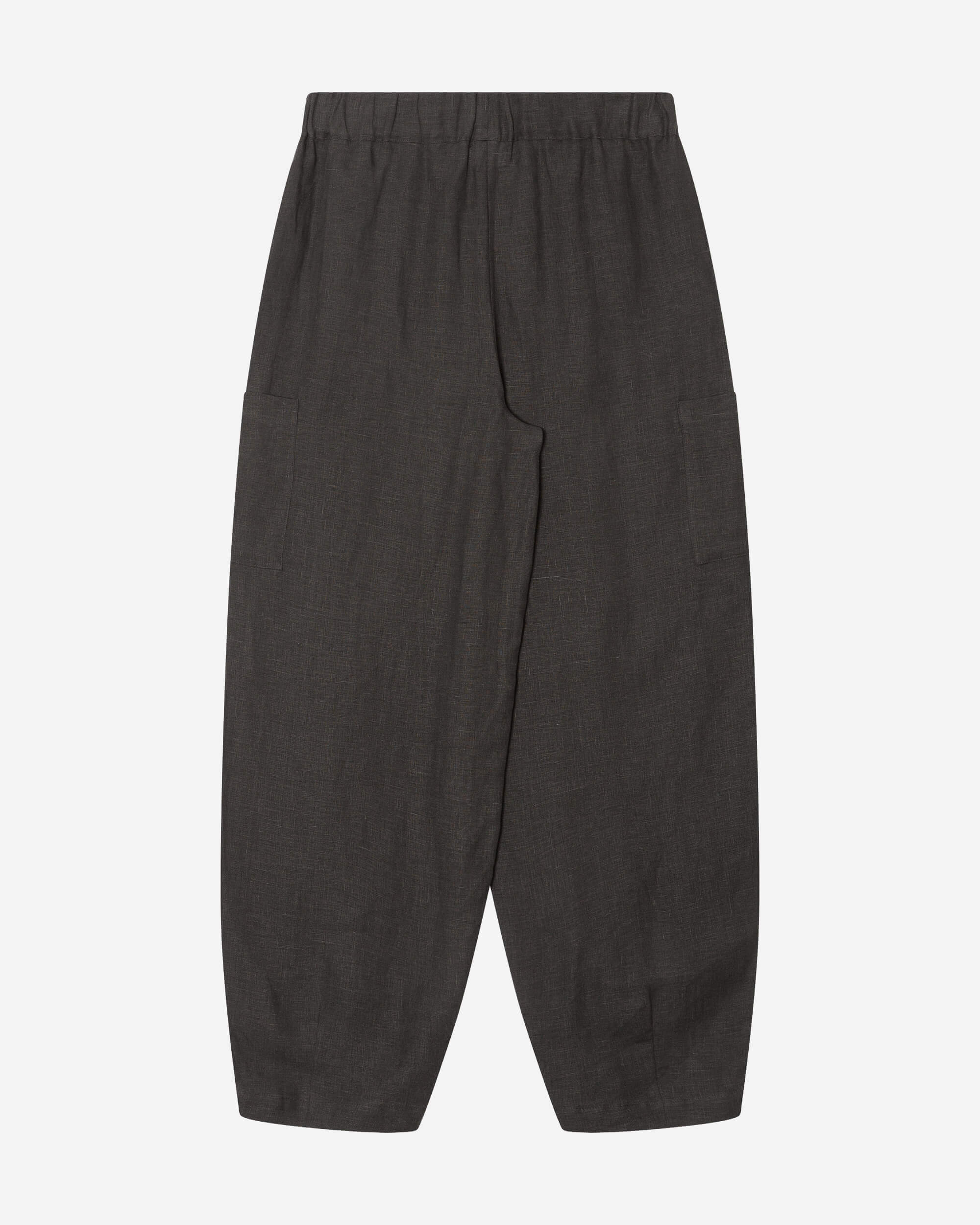 Schwarze Hose aus 100% Leinen von Matona