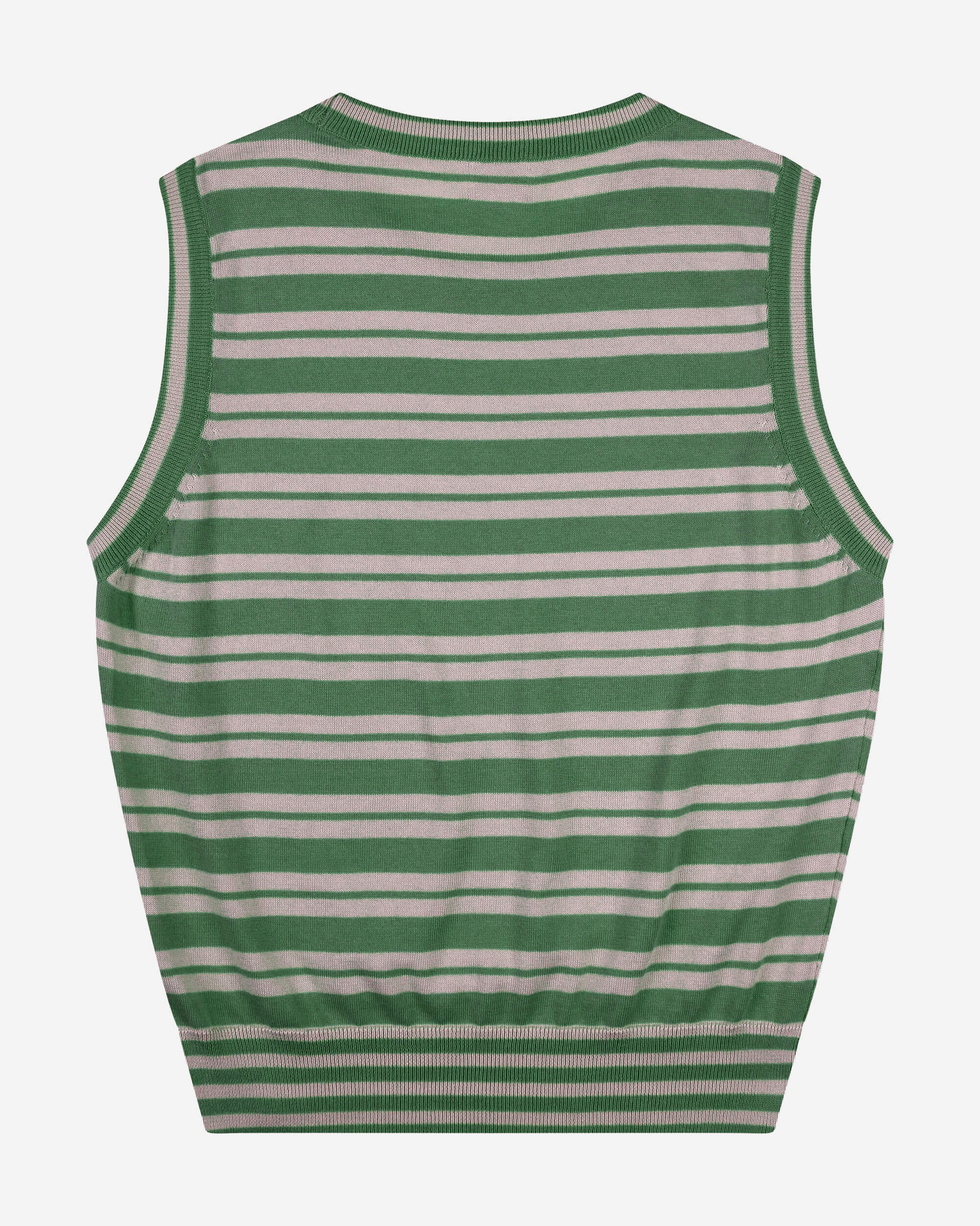 Grünes Gestreiftes Top aus Bio-Baumwolle von Matona