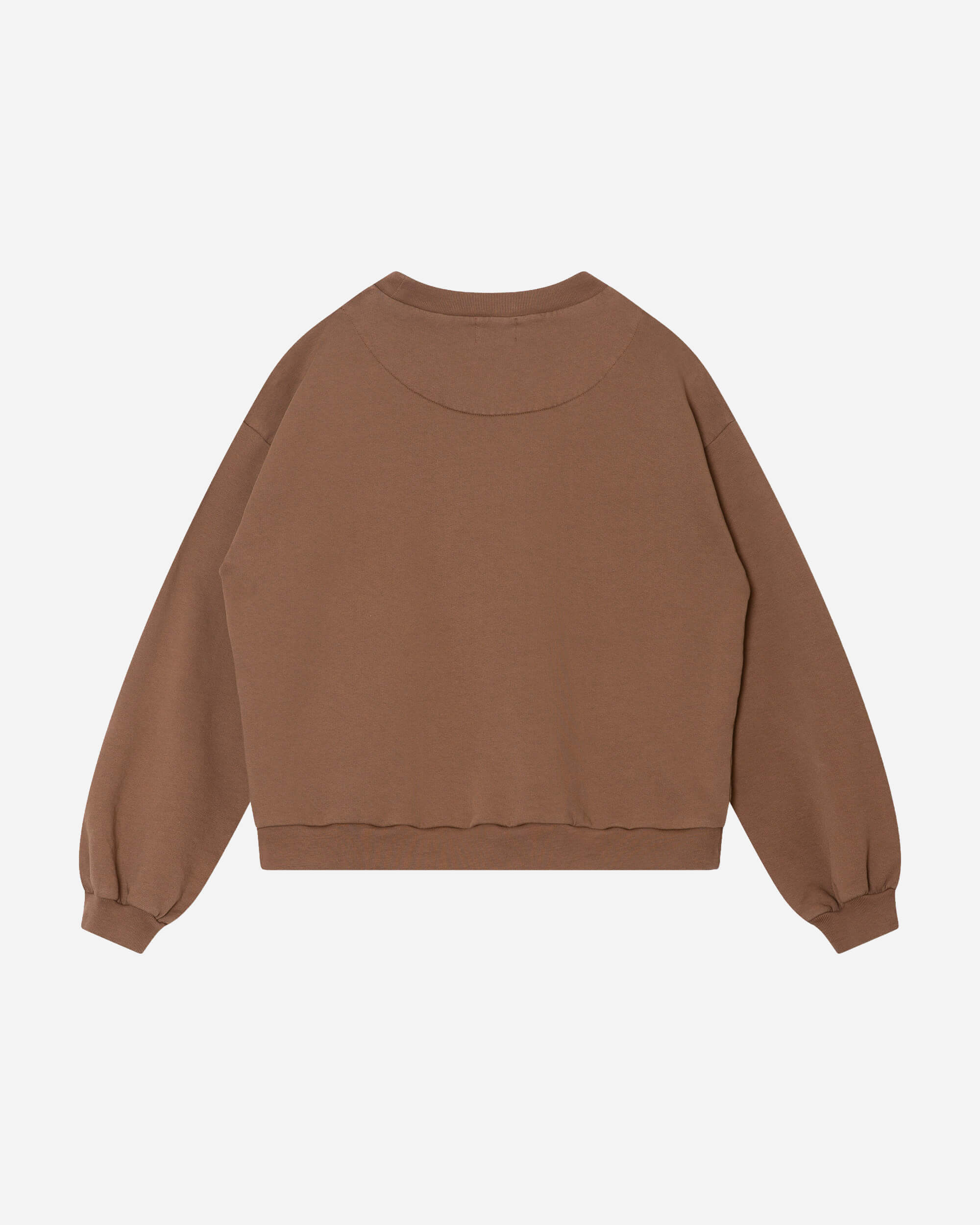 Light brown sweatshirt made from 100% organic cotton from Matona