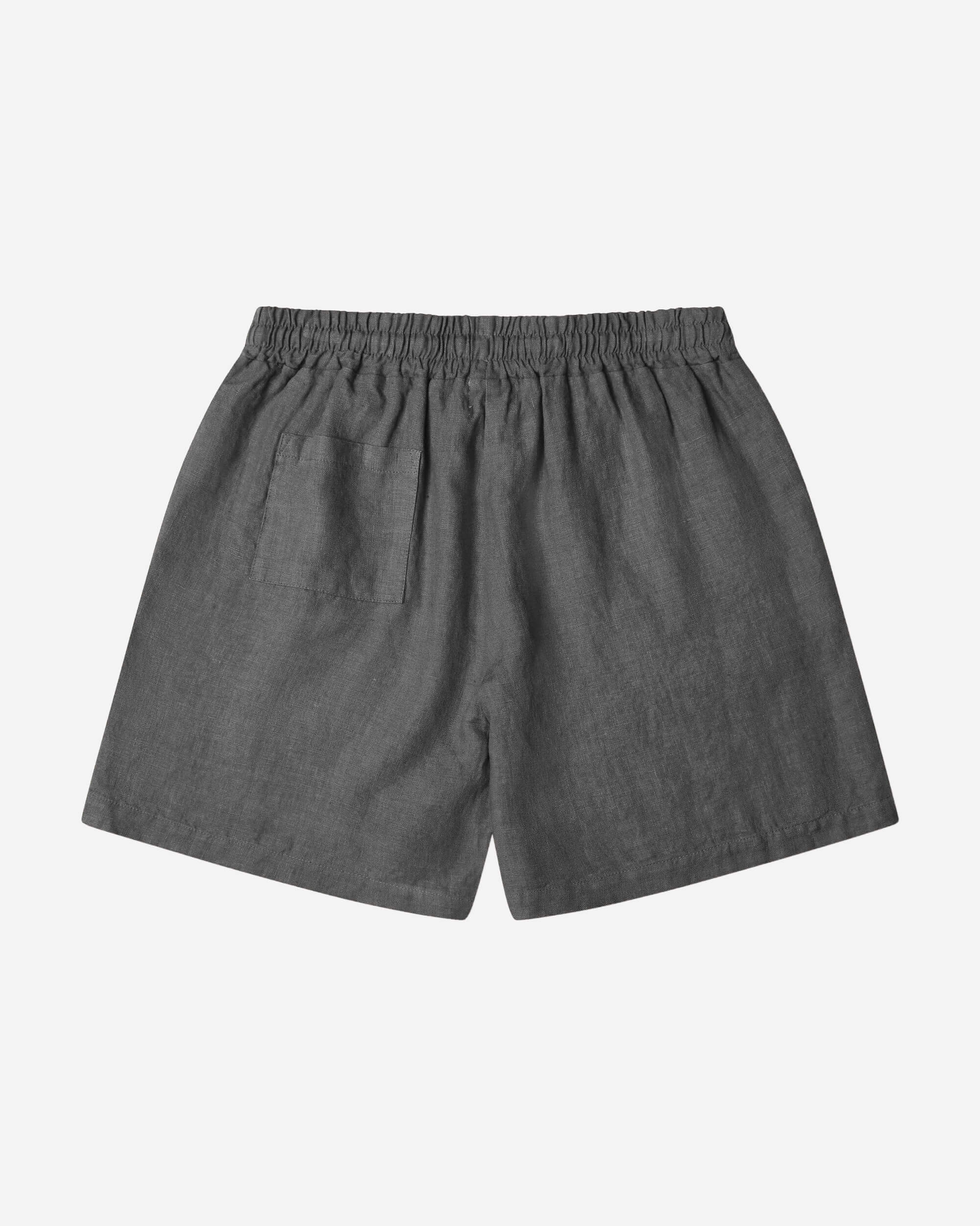 Schwarze Shorts aus 100% Leinen von Matona