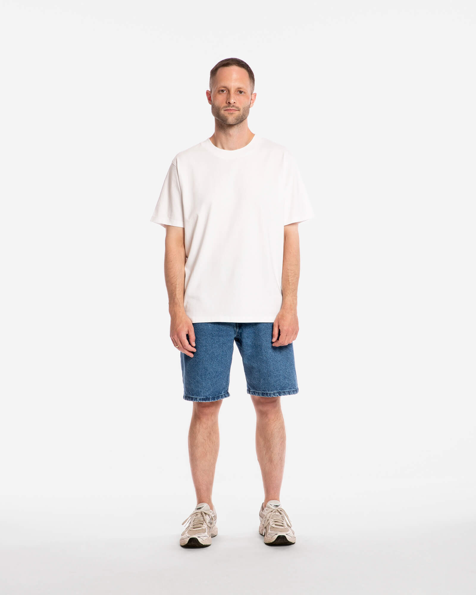 T-shirt blanc All Day en coton 100 % biologique de la marque Matona