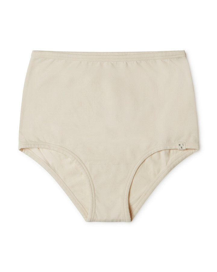 Weisser Slip ecru aus Bio-Baumwolle von Matona