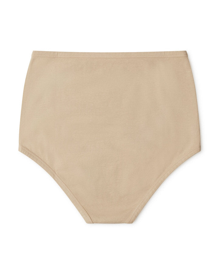 Poudre de slip beige en coton biologique de Matona