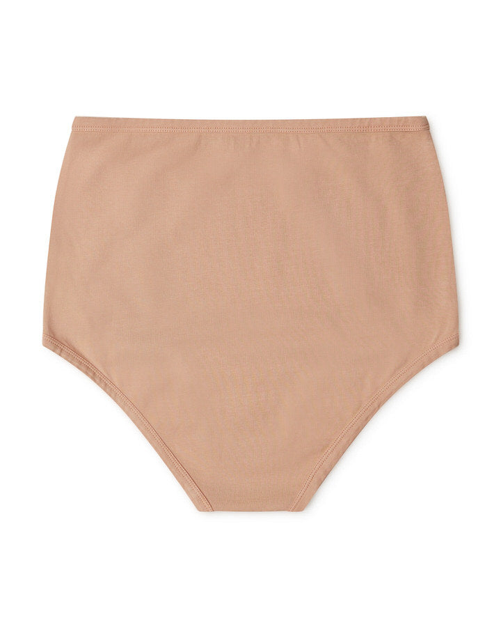 Slip terracotta marron clair en coton biologique de Matona