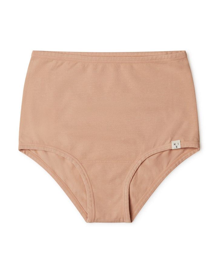Slip terracotta marron clair en coton biologique de Matona