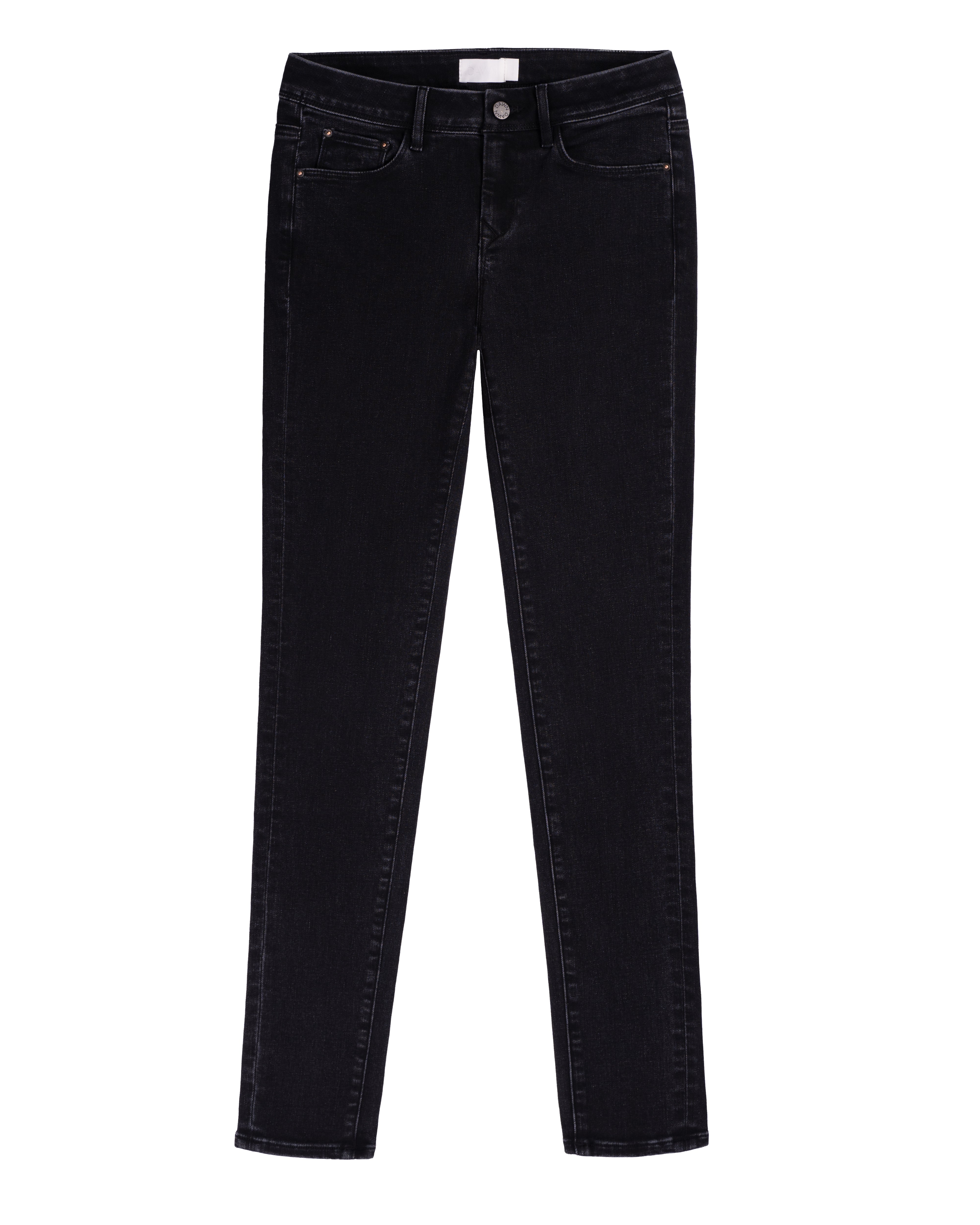 Schwarze Jeans MID SUN Slim basic aus Bio-Baumwolle von Dawn Denim