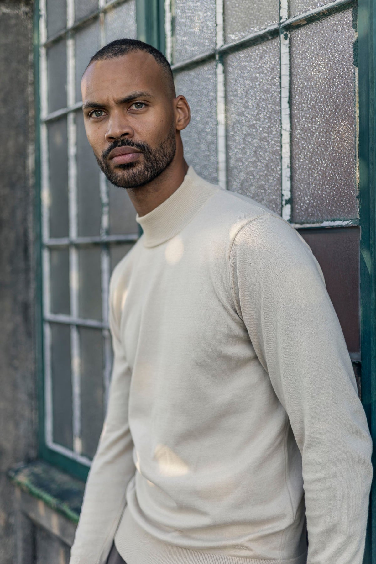 Strick Rollkragenpullover aus 100% Bio-Baumwolle von DIRTS