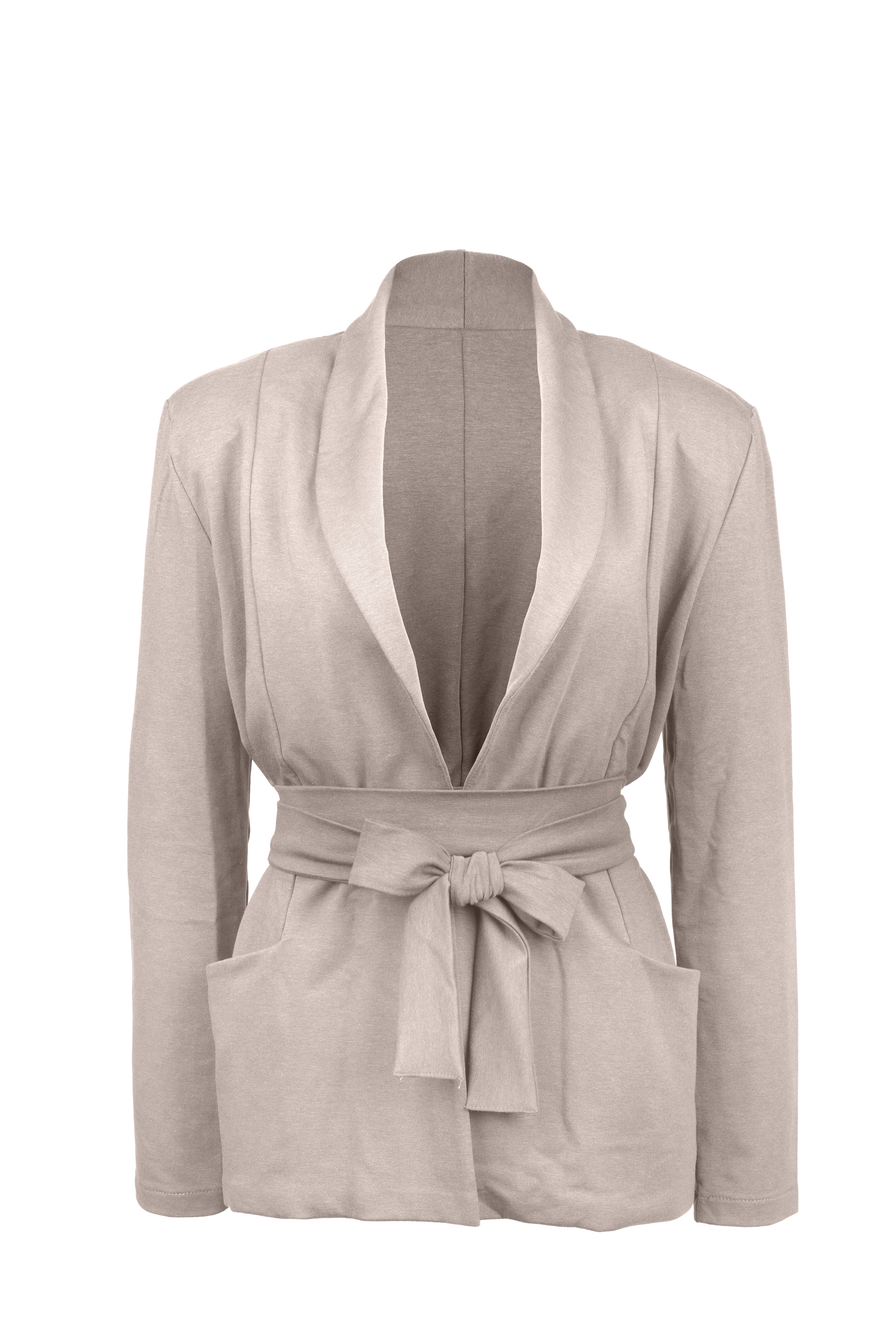 White formal blazer made of lyocell by MOYA KALA