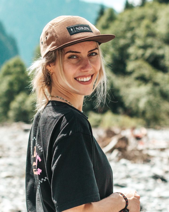 TreeCap 5Panel Corduroy Caramel - CAP - NIKIN