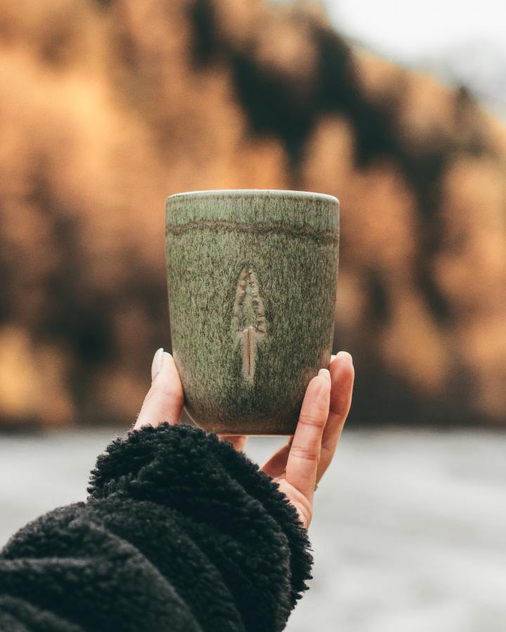 TreeMug Ceramic Sage - MUG - NIKIN