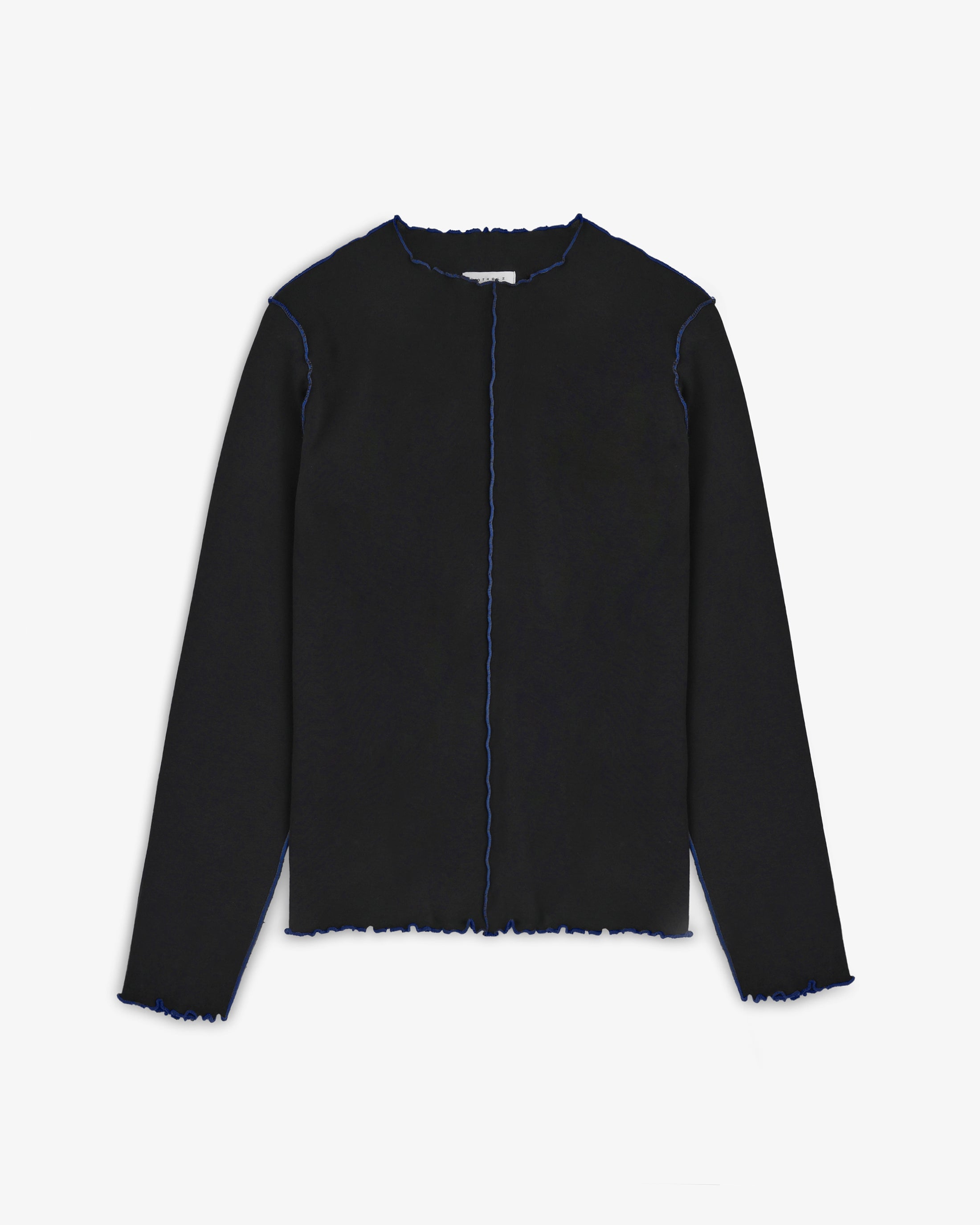 Rotholz Black Pin-Tucked Organic Cotton Long-Sleeve Shirt