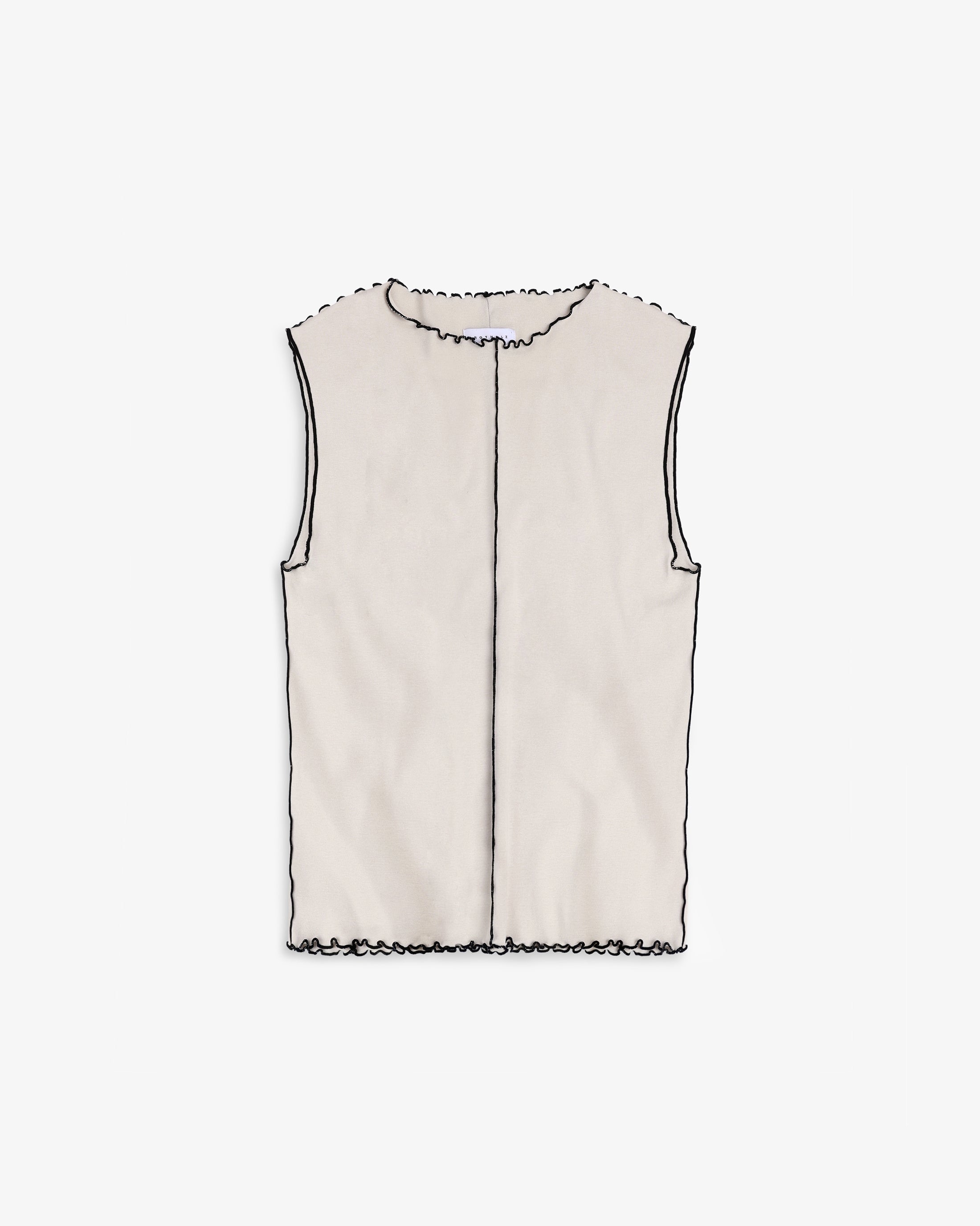 Weisses Top Pin-Tucked aus Bio-Baumwolle von Rotholz