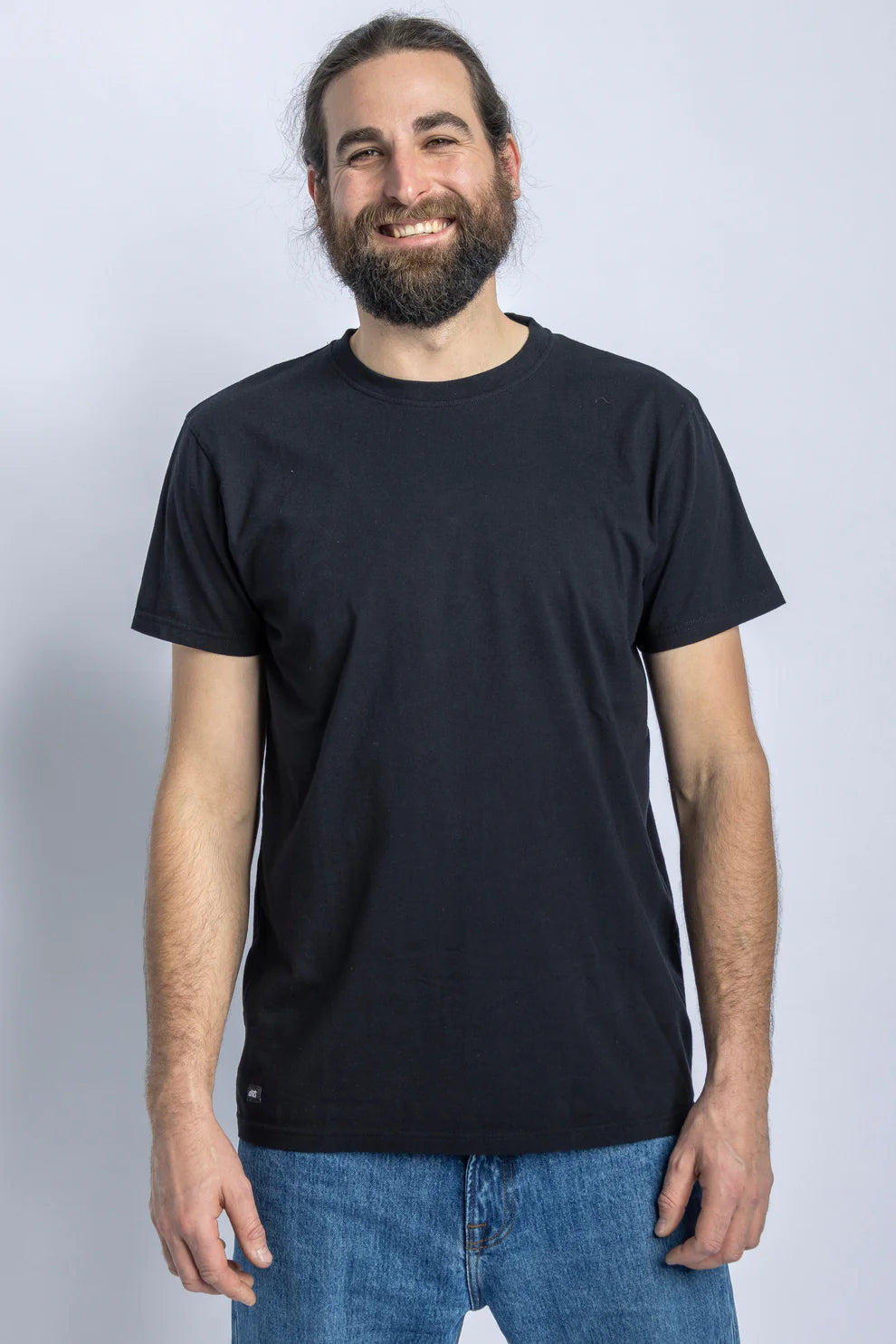 3er-Pack Premium Blank T-shirt STANDARD in schwarz aus Bio Baumwolle von DIRTS