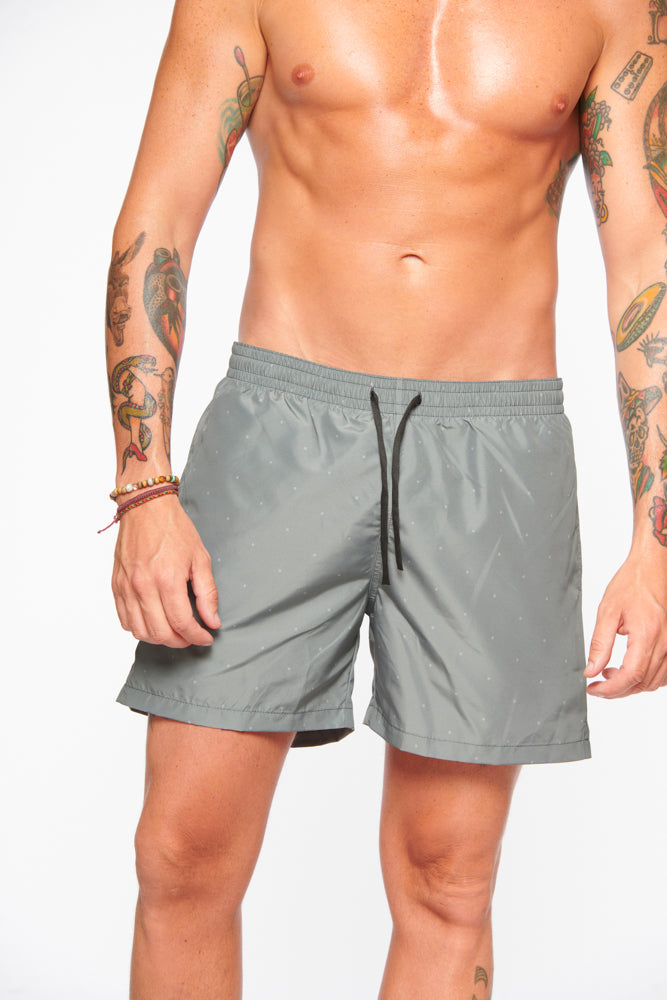 Short de bain gris HONU de PURA Clothing