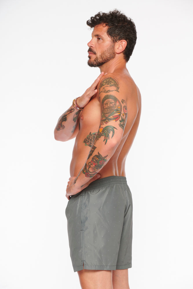 Short de bain gris HONU de PURA Clothing