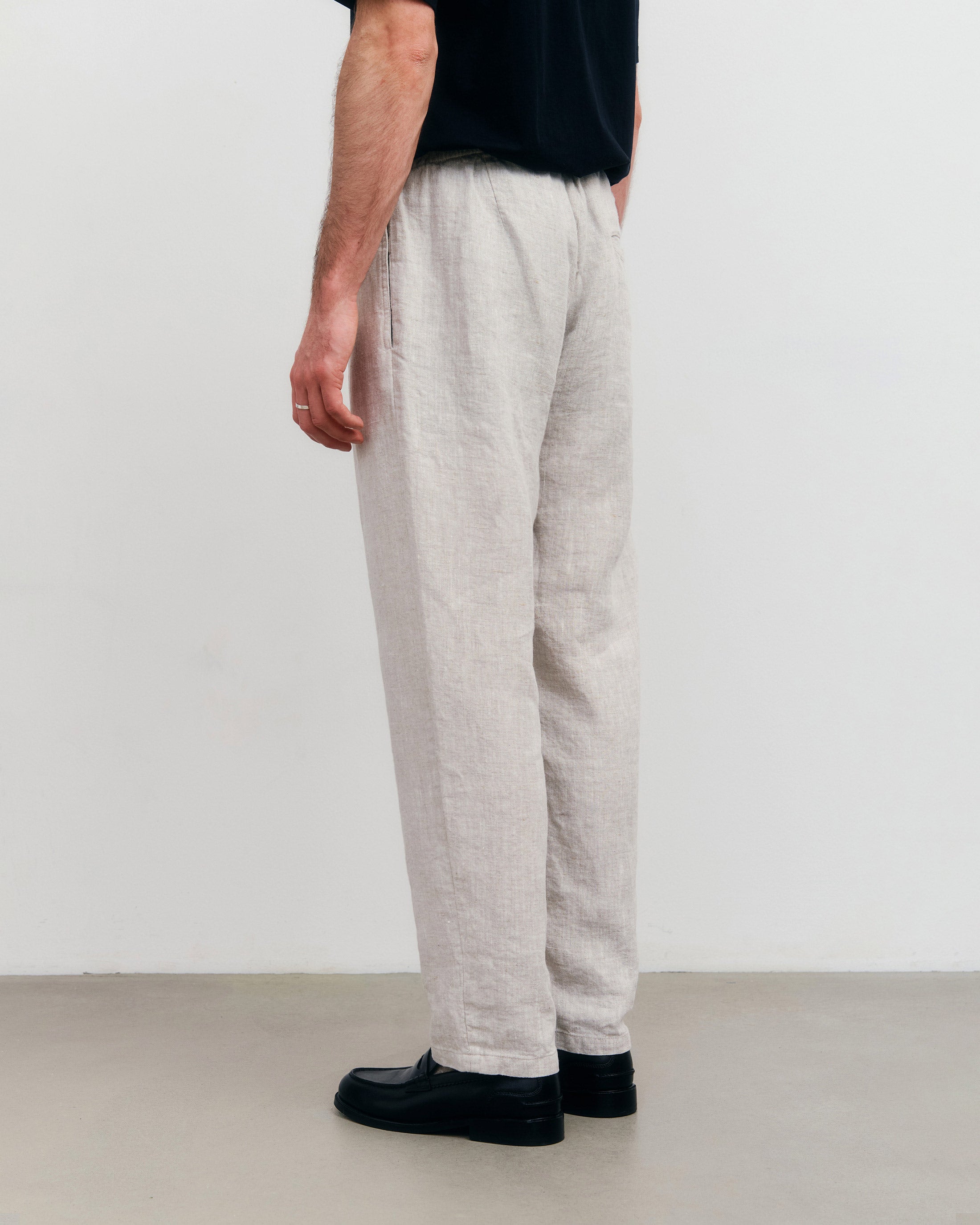Linen Trousers - Natural