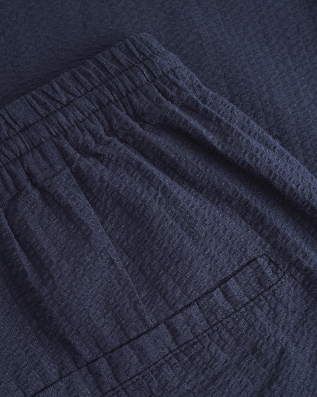 Pantalon bleu foncé en coton 100 % biologique de Rotholz