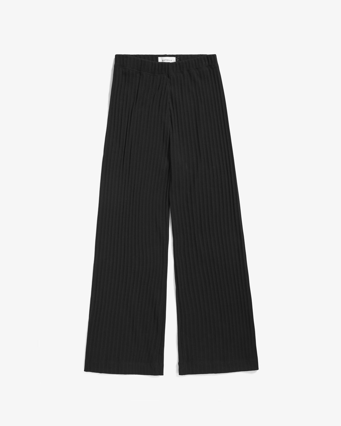Pantalon noir en coton 100% biologique de Rotholz