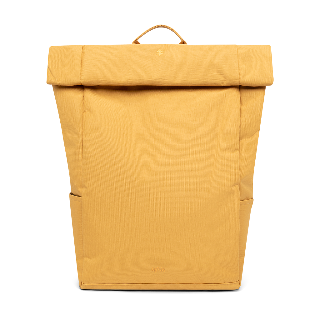 Gelber Rucksack Roll 19l von Lefrik