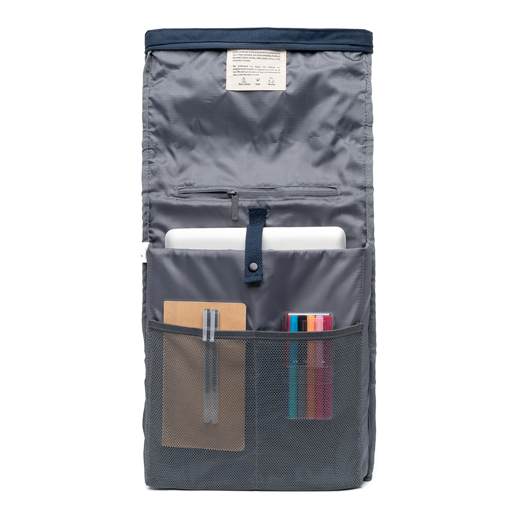 Blauer Rucksack Roll 19l von Lefrik