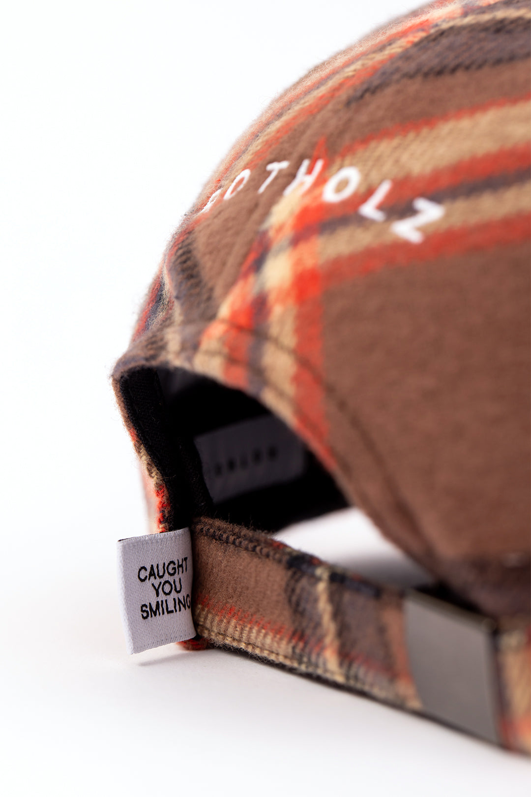 Flanell Floppy Cap Kariert aus 100% Biobaunwolle von Rotholz