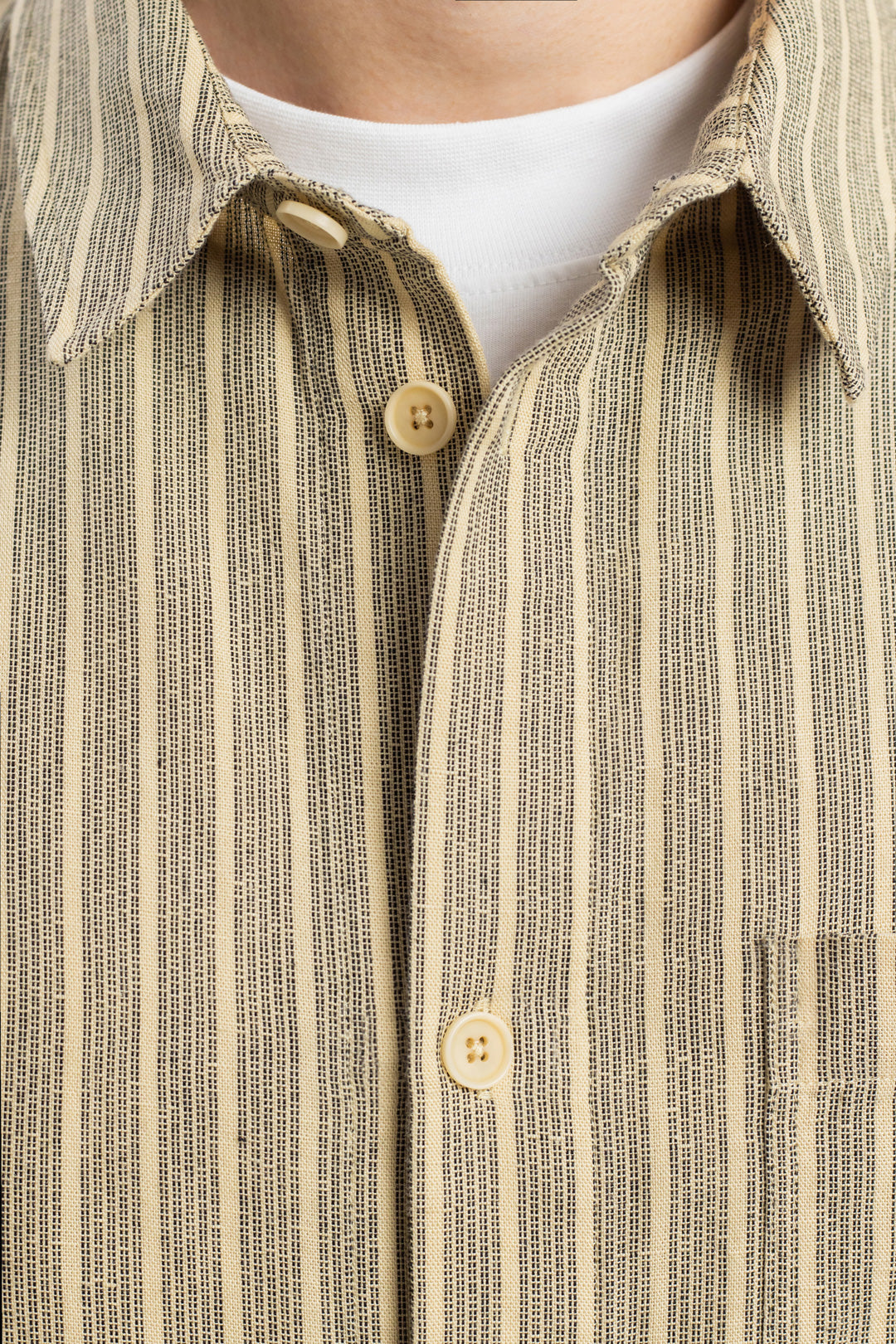 Graues Langarmhemd aus Bio-Baumwolle von Rotholz