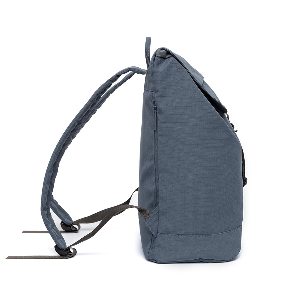 Blue Scout Metal Vandra backpack made from recycled PET from Lefrik