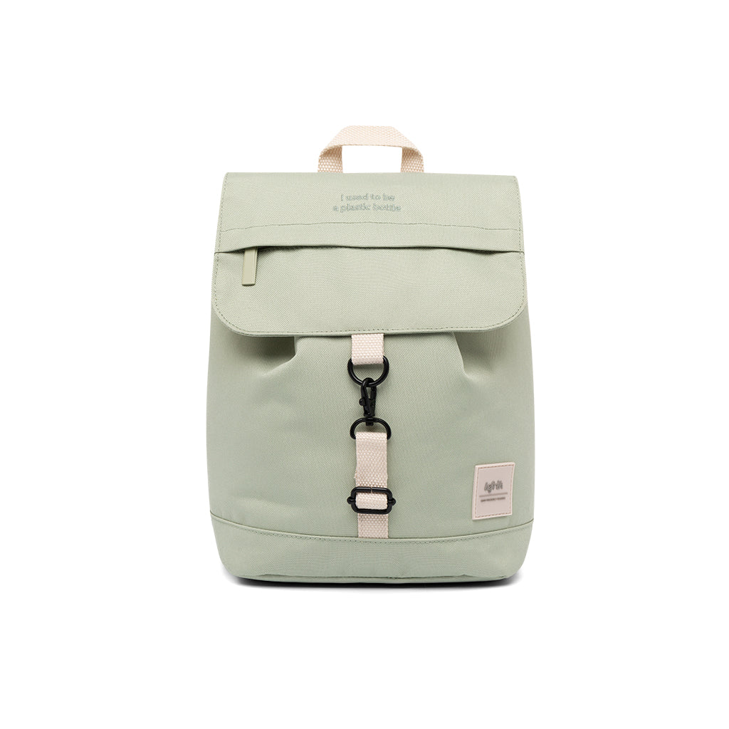 Hellgrüner Rucksack Scout Mini aus recyceltem PET von Lefrik