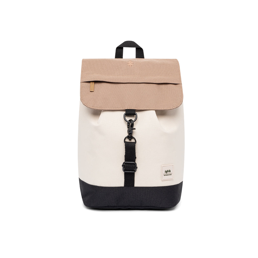 Sac à dos Scout Mini beige en PET recyclé de Lefrik