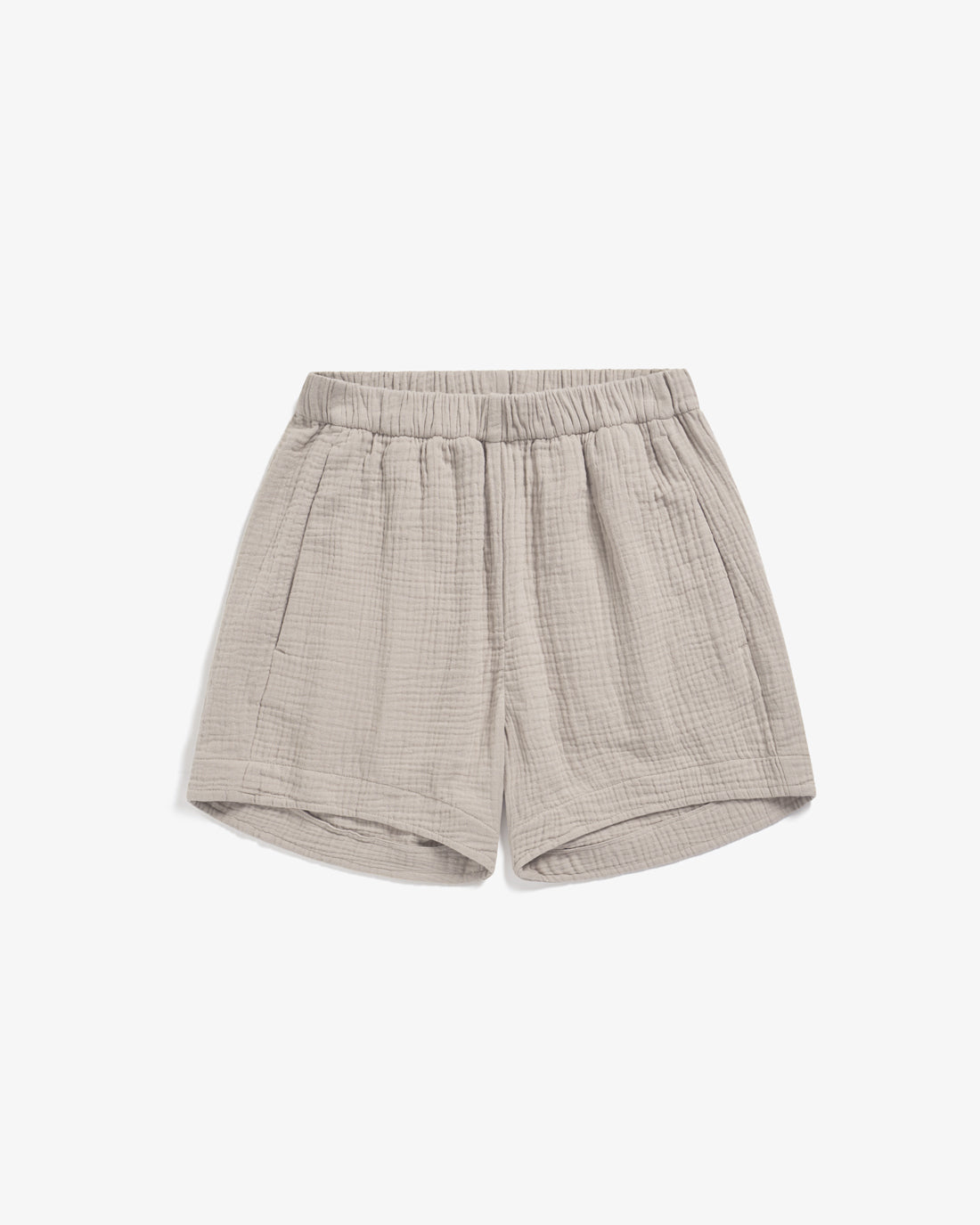 Beige kurze Hose aus 100% Bio-Baumwolle von Rotholz